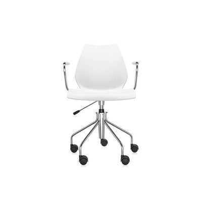 Maui Office Armchair Chrome Legs by Kartell - Additional Image 1
