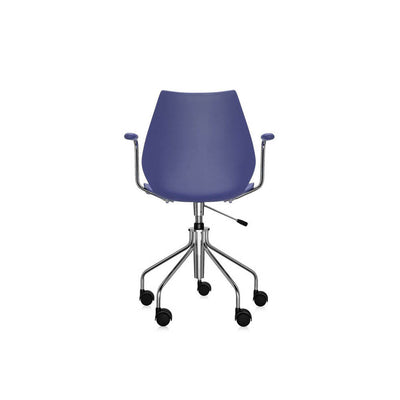 Maui Office Armchair Chrome Legs by Kartell - Additional Image 20