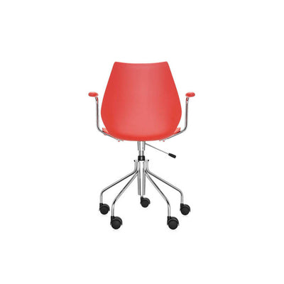 Maui Office Armchair Chrome Legs by Kartell - Additional Image 21