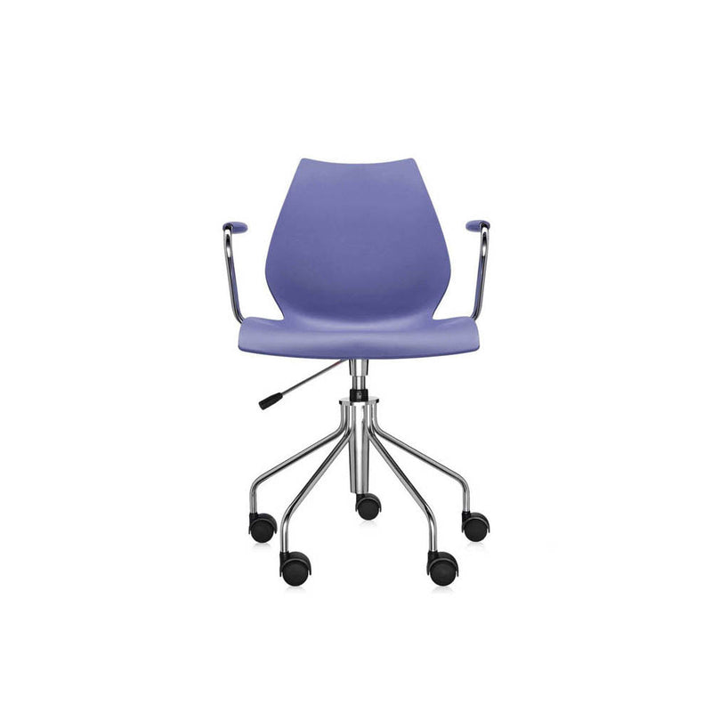 Maui Office Armchair Chrome Legs by Kartell - Additional Image 2