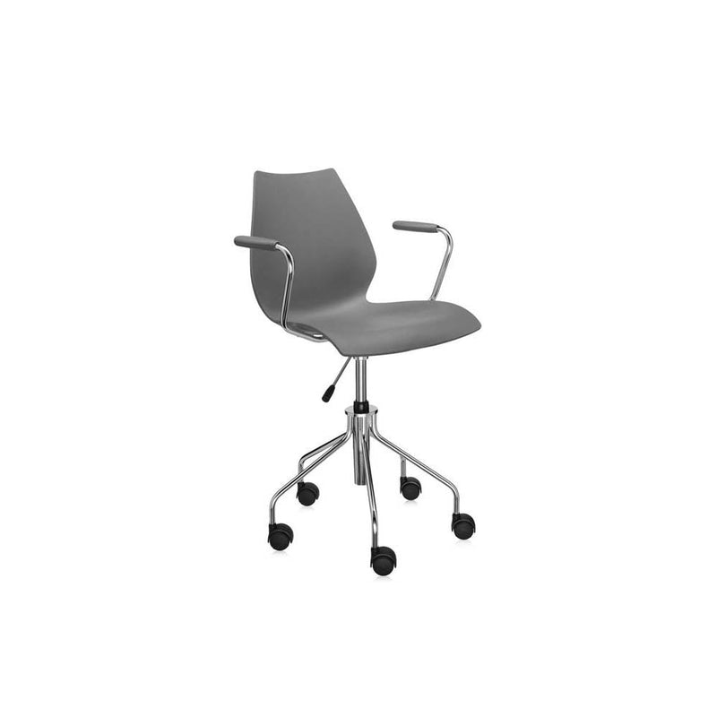 Maui Office Armchair Chrome Legs by Kartell - Additional Image 6