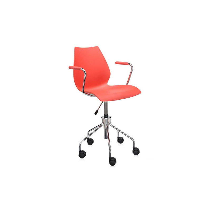 Maui Office Armchair Chrome Legs by Kartell - Additional Image 9
