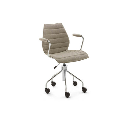 Maui Soft Noma Upholstered Office Armchair by Kartell - Additional Image 6