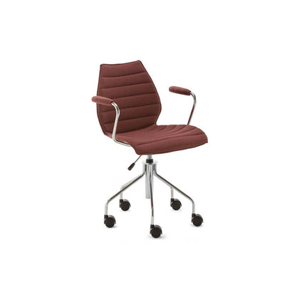 Maui Soft Noma Upholstered Office Armchair by Kartell - Additional Image 9
