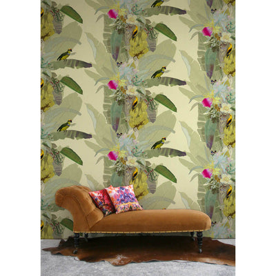 Merian Palm Superwide Wallpaper by Timorous Beasties - Additional Image 3