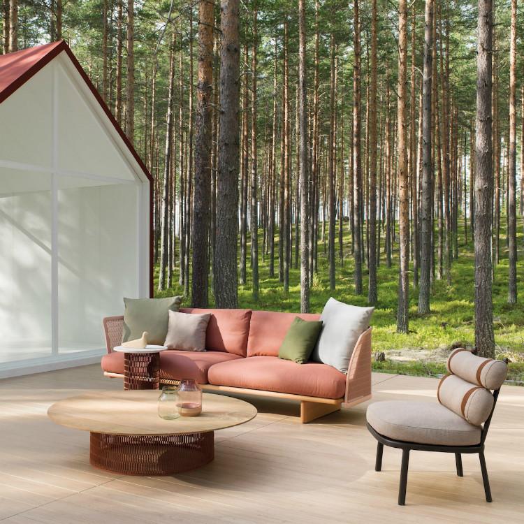 Mesh Outdoor Sofa by Kettal