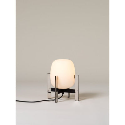 Metal Basket Small Table Lamp by Santa & Cole