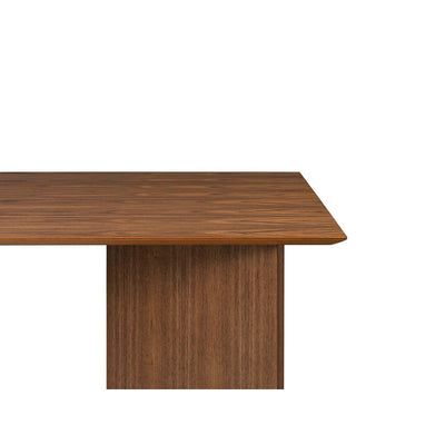 Mingle Table Top - Walnut Veneer by Ferm Living - Additional Image 1
