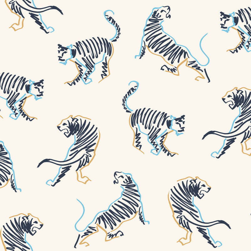 Mini Tigers Wallpaper by Isidore Leroy - Additional Image - 2