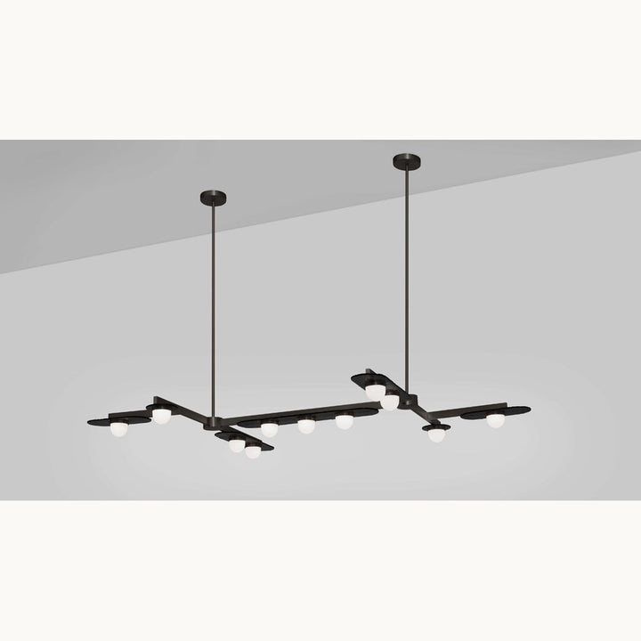 Modulo Grid 11 Chandelier by CTO Additional Images - 5