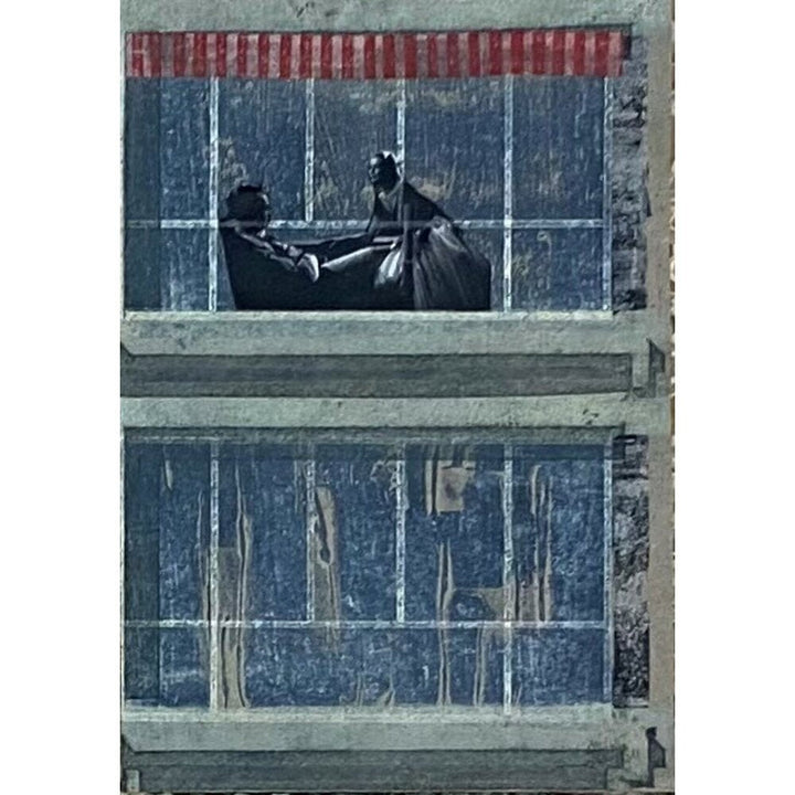 Moragas Series Via Augusta rear window Grace Painting by Santa & Cole