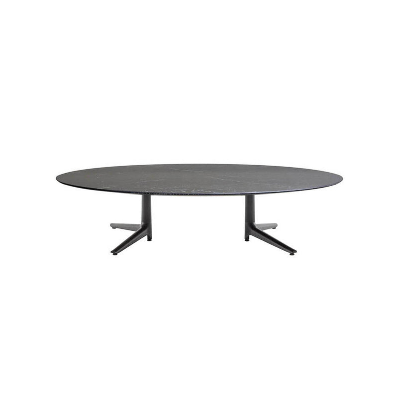 Multiplo Low 75" Oval Coffee Table by Kartell