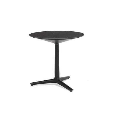Multiplo Rounded Cafe Table with 3 Spoke Base by Kartell - Additional Image 1