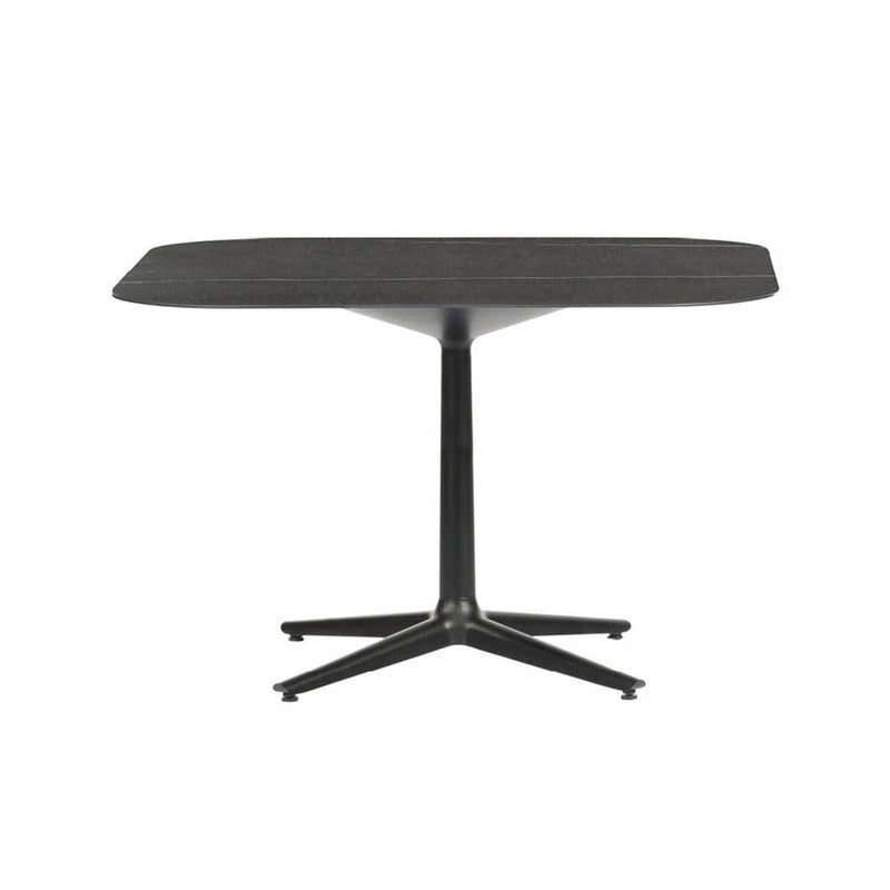Multiplo Square Cafe Table with 4 Spoke Base by Kartell