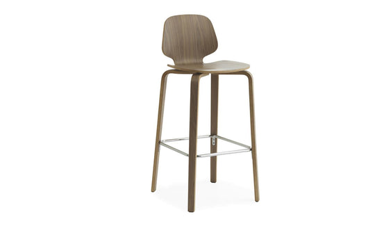 My 29" Seat Height Walnut Chair Barstool