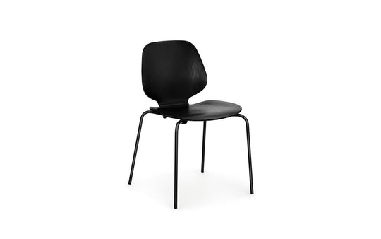 My Black Steel Black Chair