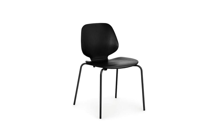 My Black Steel Black Chair