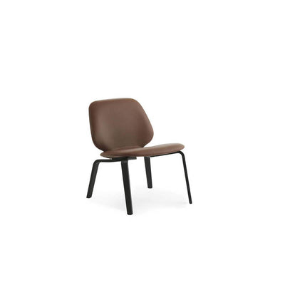 My Chair Lounge Full Upholstery Black Ultra Leather by Normann Copenhagen
