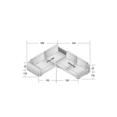 Myplace Modular Sofa by Flou Additional Image - 20