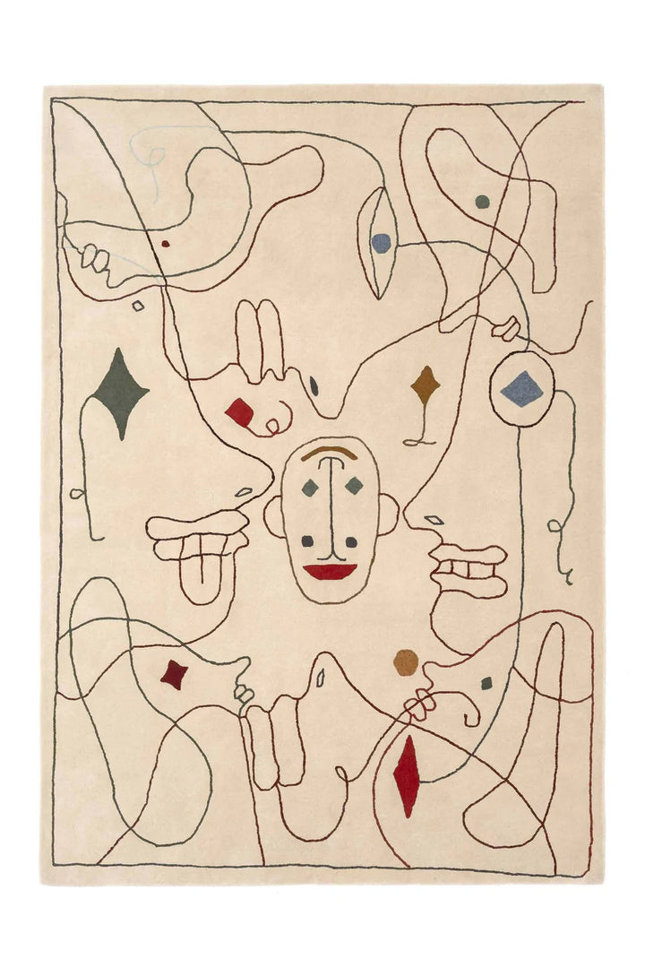 Silhouette Tufting Rug by Nanimarquina