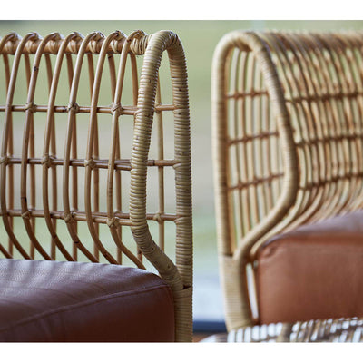 Nest Indoor 2-Seater Sofa Rattan, Natural by Cane-line Additional Image - 8