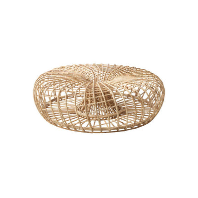 Nest Indoor Coffee Table/Footstool Rattan, Natural by Cane-line Additional Image - 1