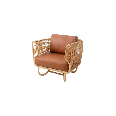 Nest Indoor Lounge Chair Rattan, Natural by Cane-line