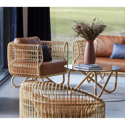 Nest Indoor Round Chair Rattan, Natural by Cane-line Additional Image - 15