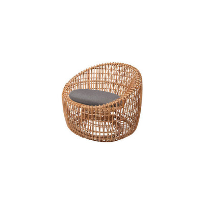Nest Indoor Round Chair Rattan, Natural by Cane-line Additional Image - 2