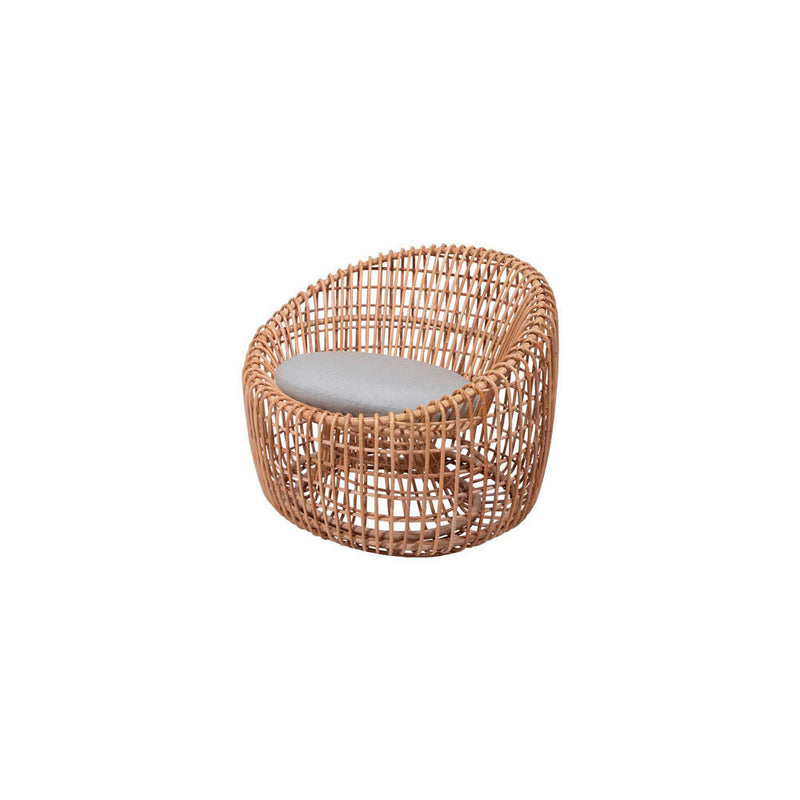 Nest Indoor Round Chair Rattan, Natural by Cane-line Additional Image - 5