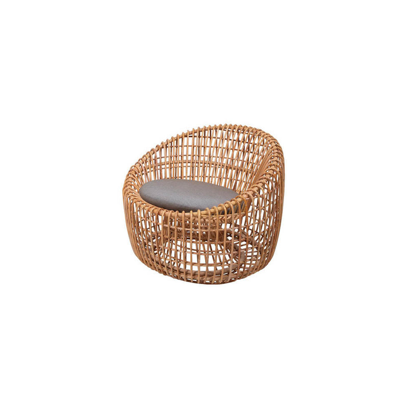 Nest Indoor Round Chair Rattan, Natural by Cane-line Additional Image - 6