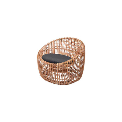Nest Indoor Round Chair Rattan, Natural by Cane-line Additional Image - 7