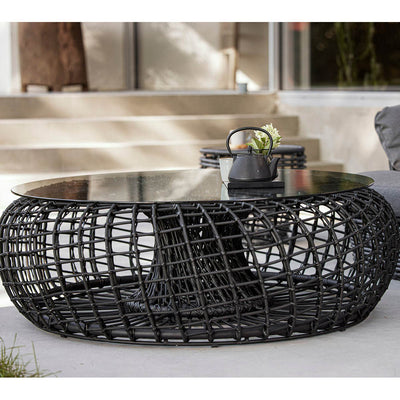 Nest Outdoor Coffee Table/Footstool by Cane-line Additional Image - 14