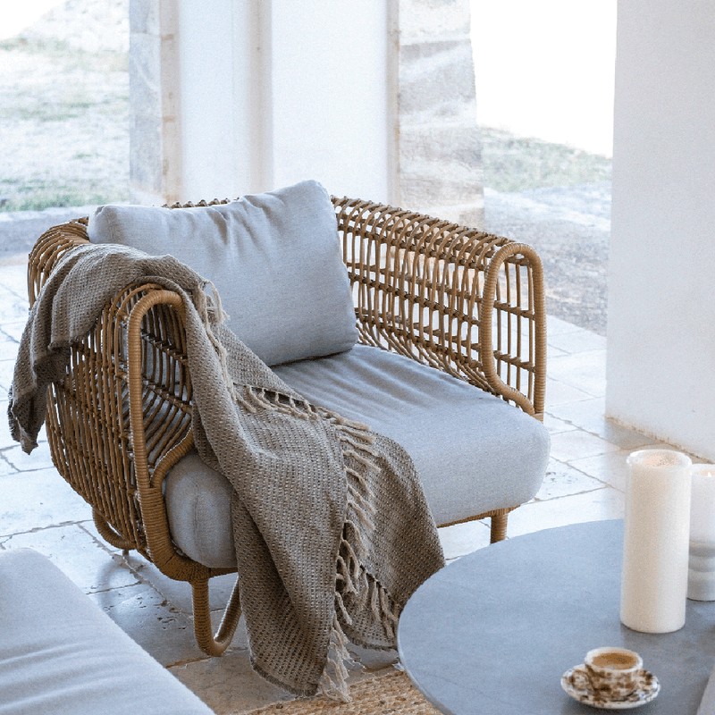 Nest Outdoor Lounge Chair by Cane-line Additional Image - 11