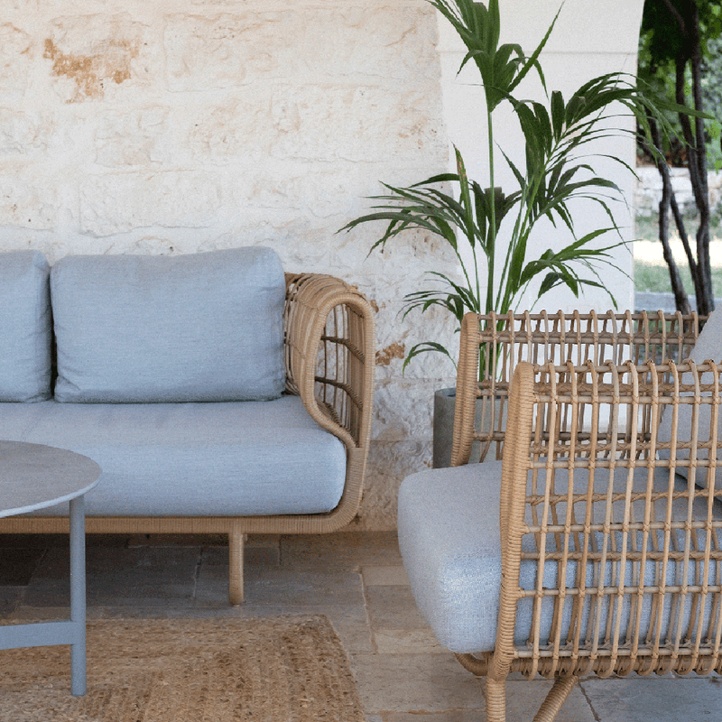 Nest Outdoor Lounge Chair by Cane-line Additional Image - 12