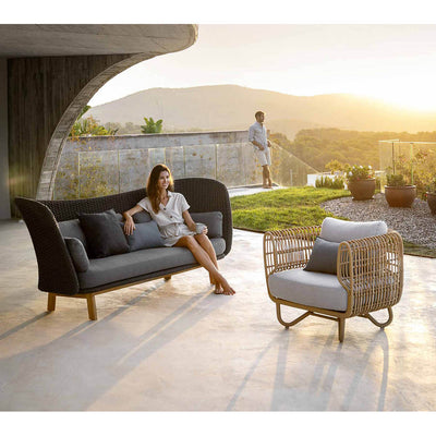 Nest Outdoor Lounge Chair by Cane-line Additional Image - 2