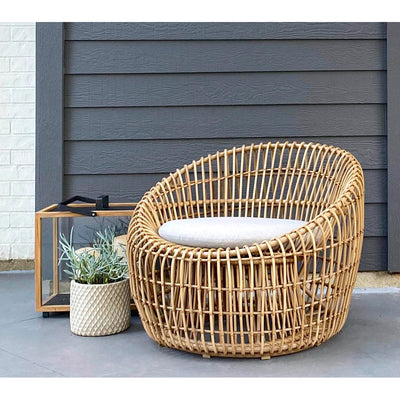 Nest Outdoor Round Chair by Cane-line Additional Image - 10