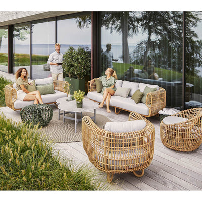 Nest Outdoor Round Chair by Cane-line Additional Image - 11