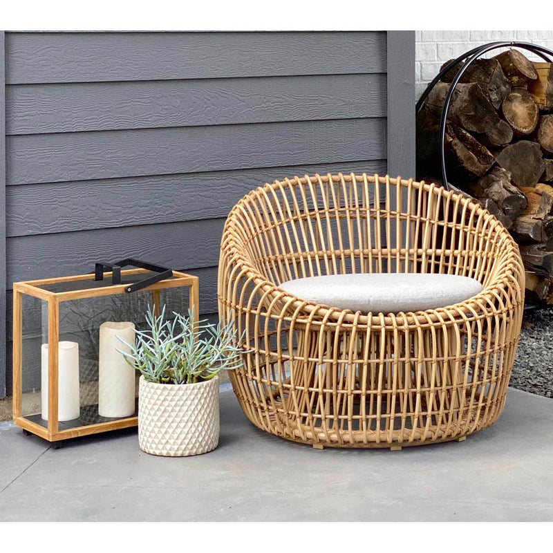 Nest Outdoor Round Chair by Cane-line Additional Image - 12