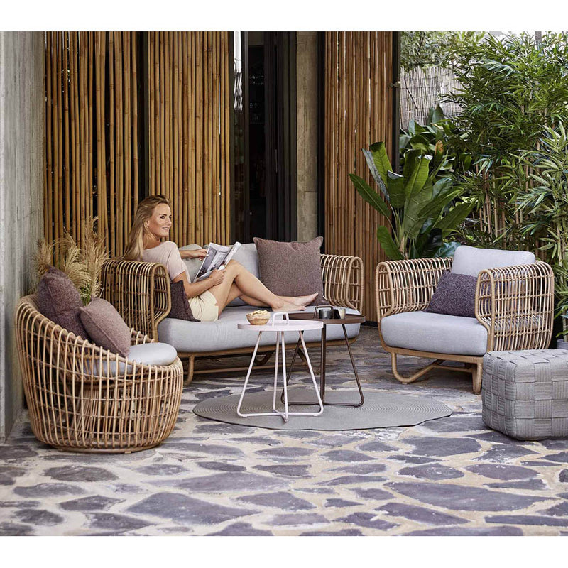 Nest Outdoor Round Chair by Cane-line Additional Image - 5