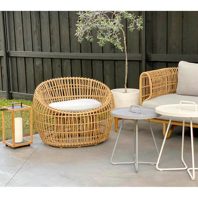 Nest Outdoor Round Chair by Cane-line Additional Image - 6