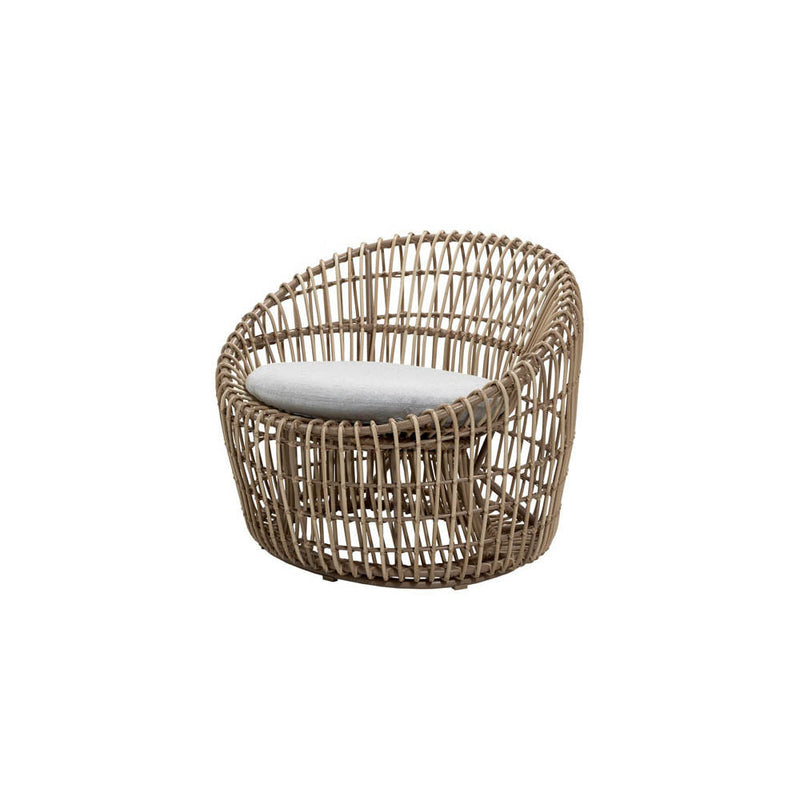 Nest Outdoor Round Chair by Cane-line