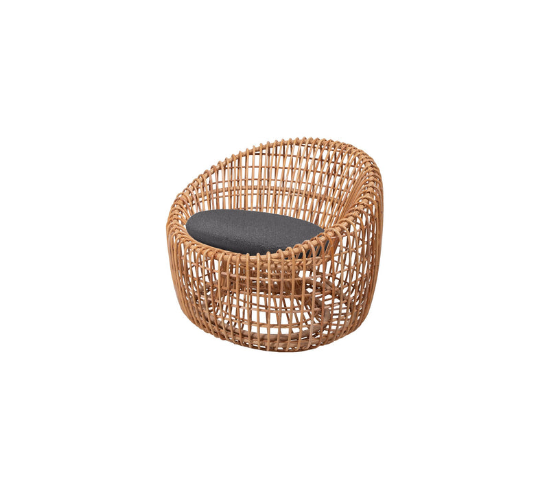 Nest Indoor Round Chair Rattan, Natural by Cane-line
