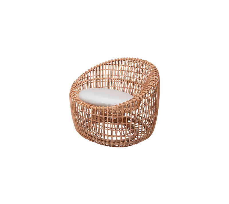 Nest Indoor Round Chair Rattan, Natural by Cane-line