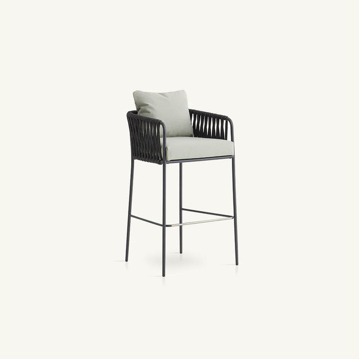 Nido Outdoor Hand-Woven Barstool by Expormim