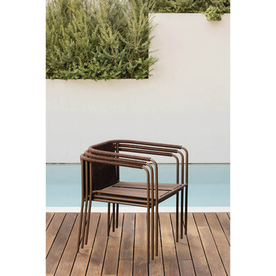 Nido Stackable Hand-Woven Outdoor Dining Chair by Expormim - Additional Image 3