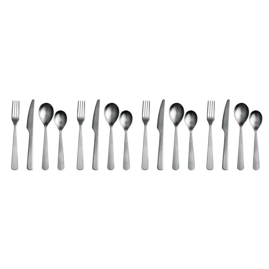 Normann Cutlery Gift Box - 16 Pack Steel by Normann Copenhagen