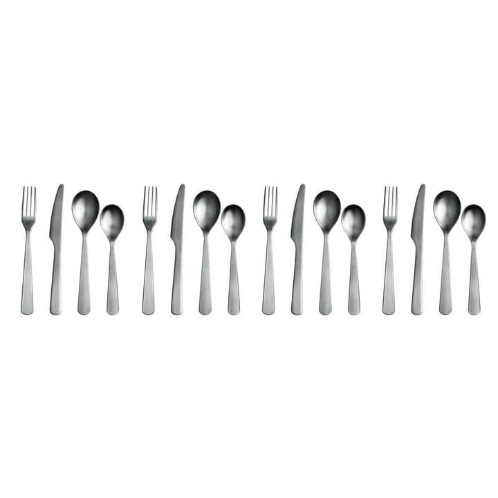 Normann Cutlery Gift Box - 16 Pack Steel by Normann Copenhagen