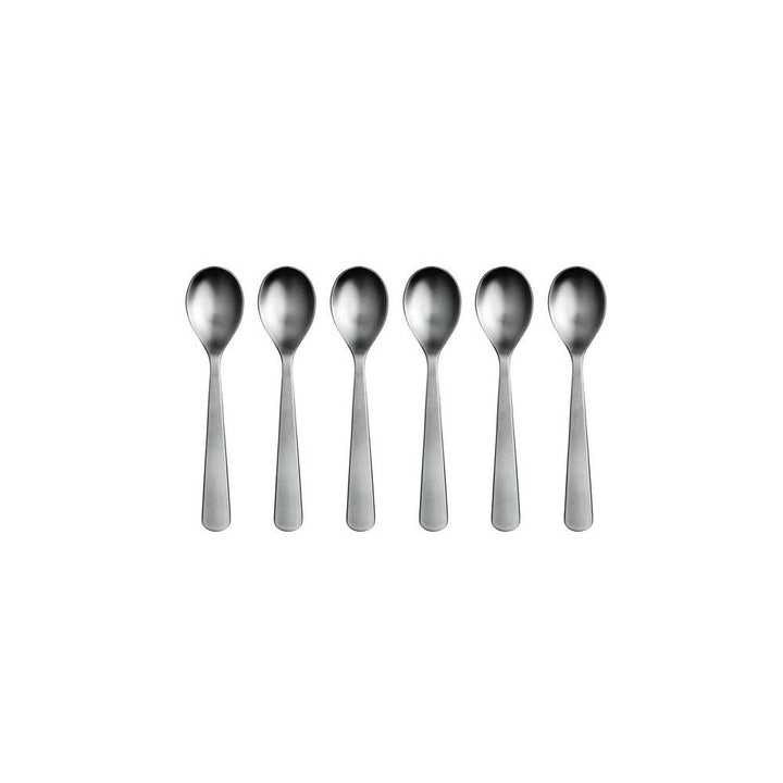 Normann Teaspoons - 6 Pack Steel by Normann Copenhagen