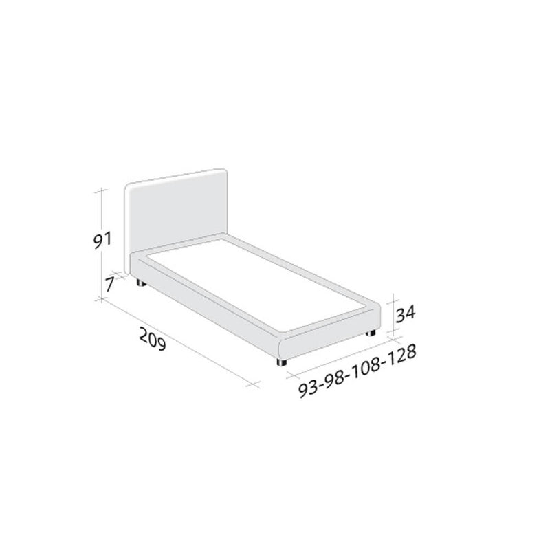 Notturno Single Bed by Flou Additional Image - 9